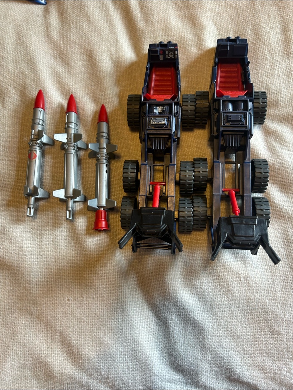 Vintage GI Joe Cobra Adder vehicle lot